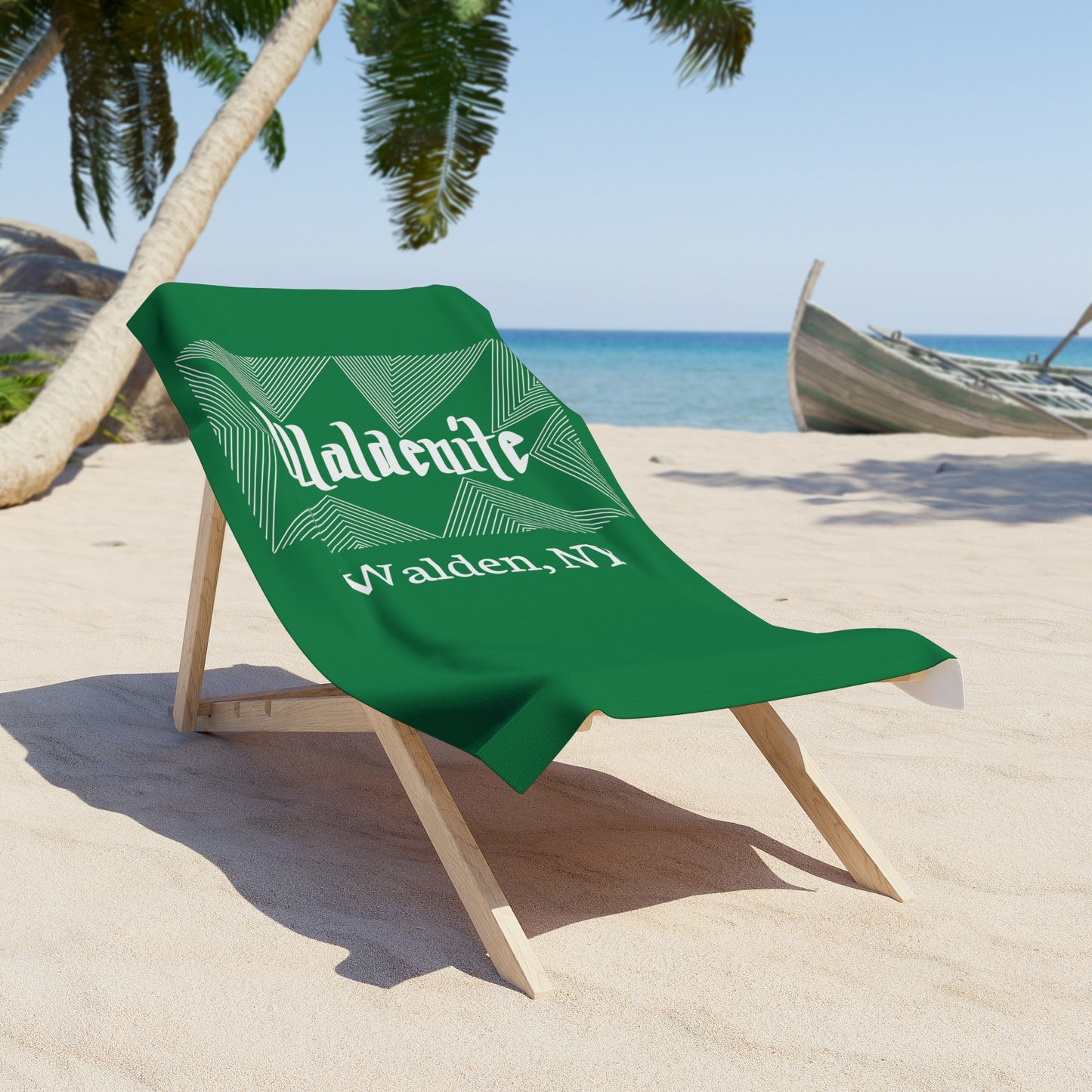 Waldenite Beach Towel