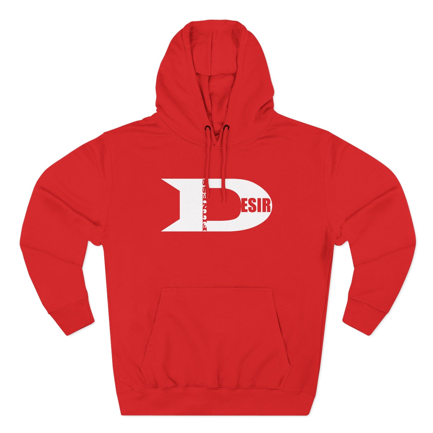 Three-Panel Fleece Hoodie