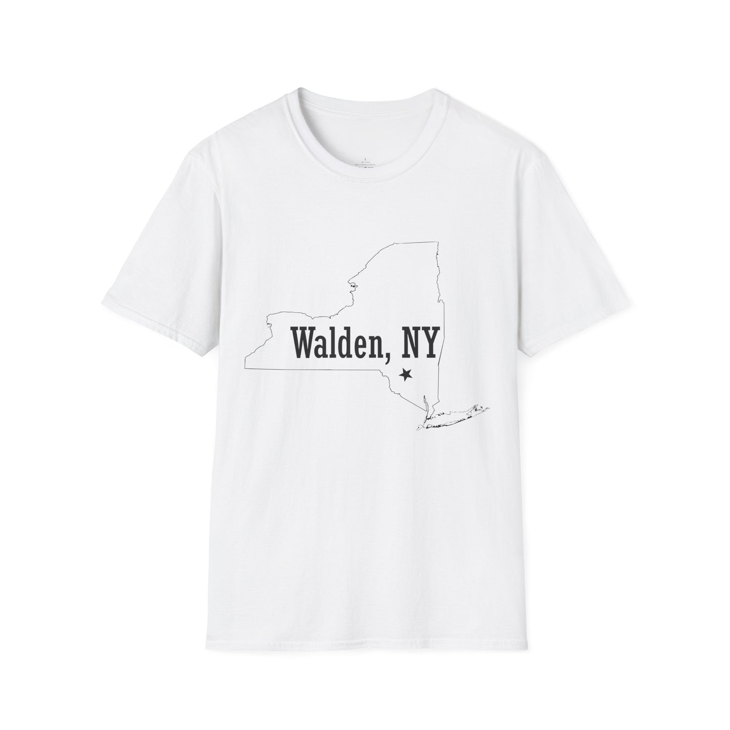 Walden NY Outline Tee