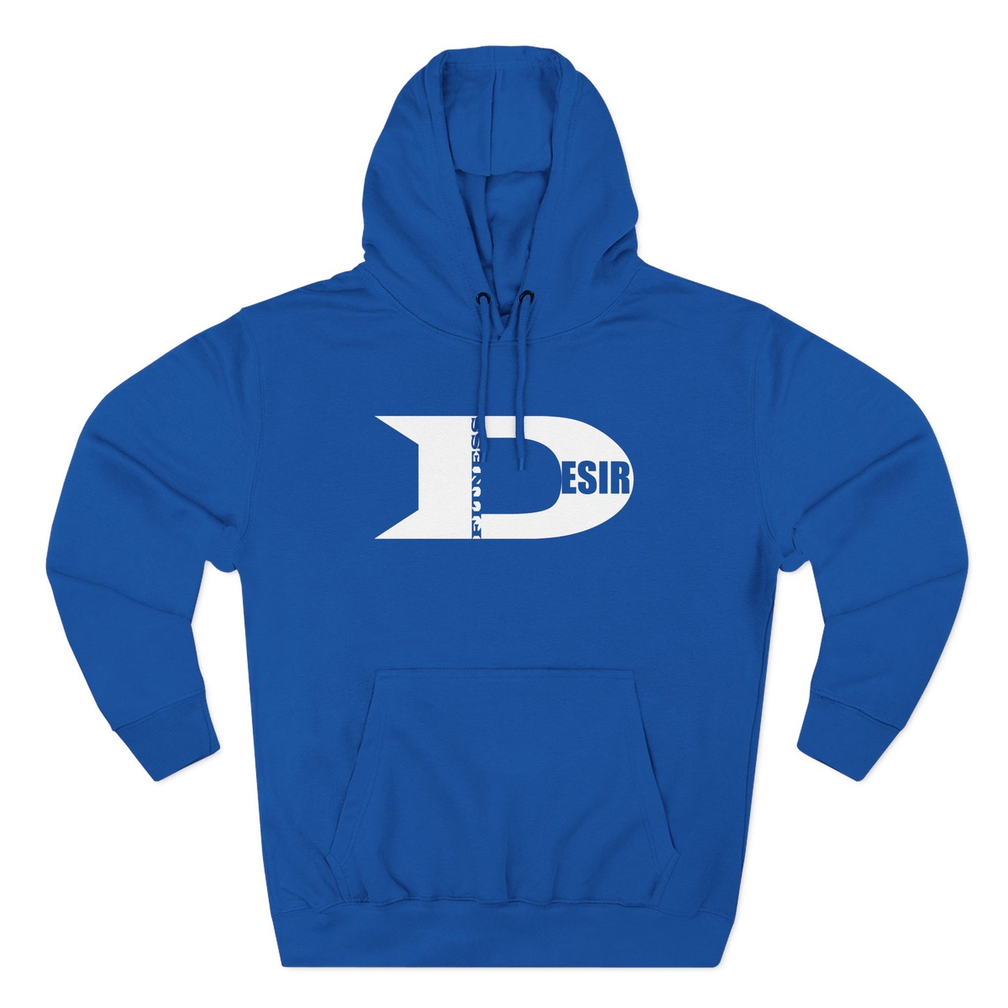 Three-Panel Fleece Hoodie